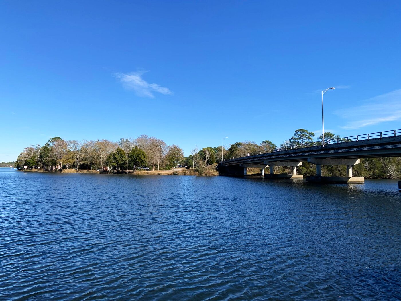 The Blackwater River near Milton, Florida